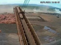 Así fue el avance del alud de desechos al ceder la represa en Brumadinho