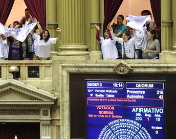 CFK celebró la aprobación de la ley de fertilización asistida