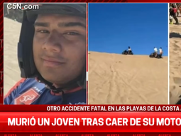 supuesto narco murio en gesell tras caer de su moto en un medano supuesto narco murio en gesell tras caer de su moto en un medano