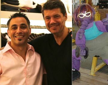 Reunión cumbre: Tinelli se reencontró con el Oso Arturo