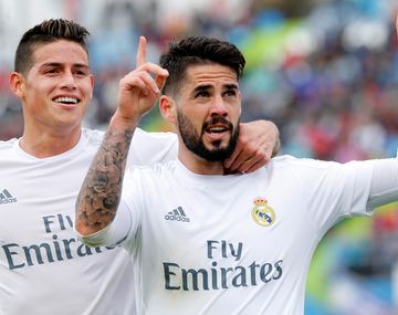 El Real Madrid aplastó al Getafe y quedó a un punto del Barcelona