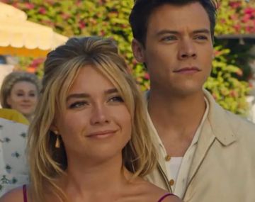 La película de Olivia Wilde que protagoniza Harry Styles se impone en la taquilla