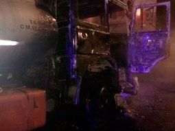 El camionero quedó detenido