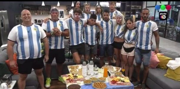 Así vivieron el Himno Argentino en la casa de Gran Hermano