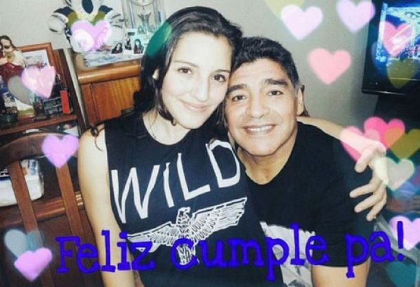 Por primera vez habló la otra hija de Diego Maradona: ¿qué dijo?