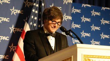 Javier Milei bailando en la CPAC, en Estados Unidos. Javier Milei bailando en la CPAC, en Estados Unidos.