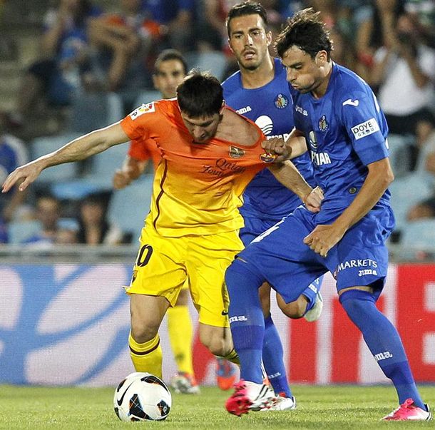 Messi marcó dos tantos para Barcelona pese a ser suplente