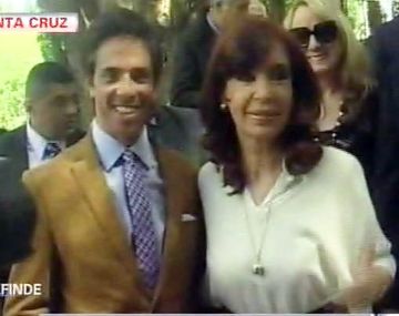 Cristina Kirchner elogió a Robertito Funes en un acto