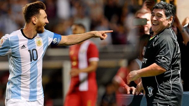 Messi le contestó a Maradona: Sus consejos son siempre bienvenidos