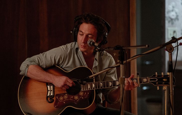 Jeremy Allen White en Springsteen: música de ninguna parte. Foto: (20th Century)