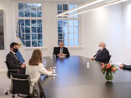 Alberto Fernández manifestó su voluntad de garantizar el acceso rápido y equitativo a la vacuna