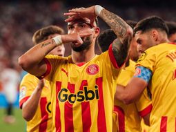 Girona, con un nuevo gol de Taty Castellanos, se impuso ante Sevilla
