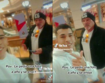 Alfa de Gran Hermano se peleó con un fanático en medio de un shopping