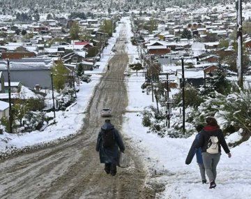 Alerta amarilla por nevadas y frío extremo en dos provincias argentinas