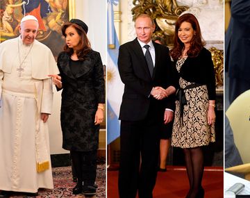 Cristina viaja a Rusia y al Vaticano