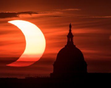 Así fue el eclipse solar anular: las fotos del anillo de fuego