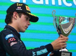 Histórico: el argentino Colapinto se coronó en el GP de Silverstone