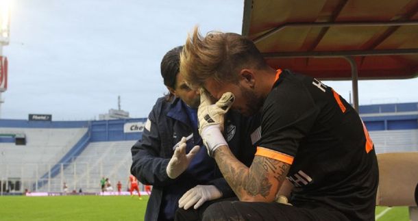 El arquero no tuvo el paso más feliz por el Fortín