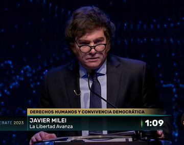 Javier Milei en el debate: No fueron 30 mil desaparecidos