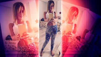 flor pena encendio las redes con su pancita sin photoshop flor pena encendio las redes con su pancita sin photoshop