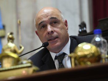 El senador de San Luis por La Libertad Avanza, Bartolomé Abdala