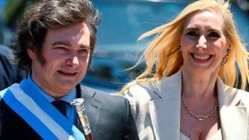 Javier y Karina Milei.