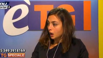 Dos periodistas vivieron en vivo el terremoto en Italia Dos periodistas vivieron en vivo el terremoto en Italia