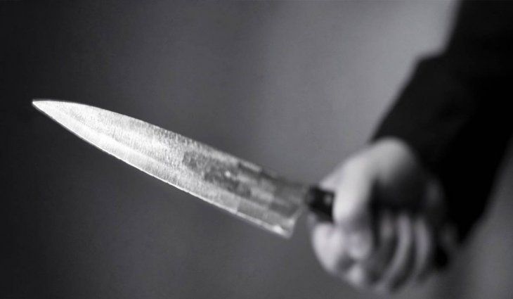 Una mujer quiso matar a su hija con un cuchillo y prenderse fuego