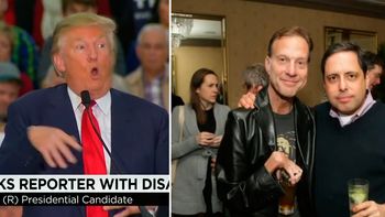 otra para el recuerdo: donald trump se burlo de un periodista con discapacidad otra para el recuerdo: donald trump se burlo de un periodista con discapacidad