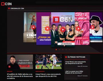 Lanzaron el portal de noticias C5N.com