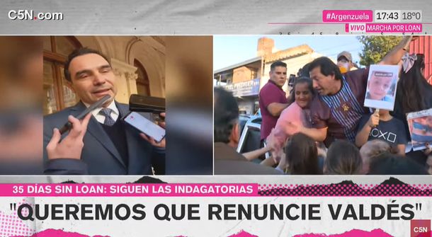 Masiva marcha en Corrientes por Loan Danilo Peña: la palabra de Fernando Burlando
