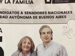 Impugnan una boleta celeste por llevar la imagen de un feto junto a sus precandidatos