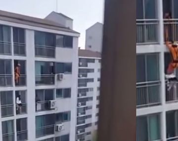 Salvó a una mujer que quiso suicidarse