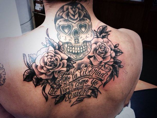 El impactante tatuaje de una famosa mediática: Amo la libertad de vivir como yo quiero