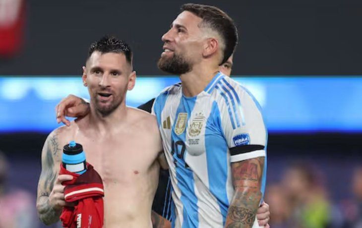 El emotivo mensaje de Nicolás Otamendi para Lionel Messi tras la muerte de su padre