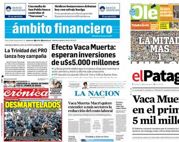 Tapas de diarios del 11 de enero de 2017