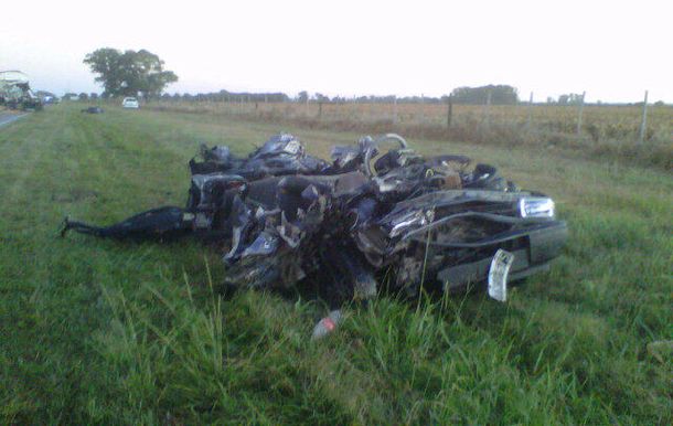 Choque múltiple en la ruta 11: dos muertos y dos heridos