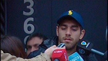 asaltaron al futbolista leandro diaz: le gatillaron tres veces