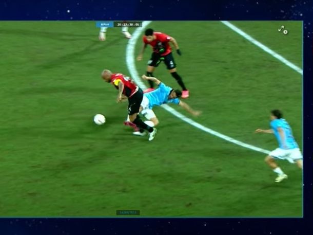 Polémica en la Copa Sudamericana: el audio del VAR por el escandaloso gol anulado a Belgrano