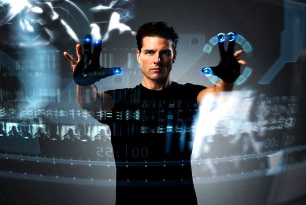 Google patenta los guantes de Minority Report