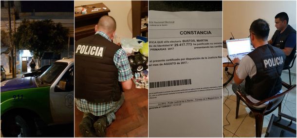 Allanan vivienda de Martín Bustos