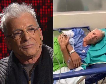 Gerardo Romano, internado.
