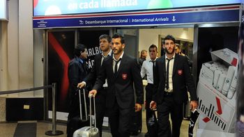 san lorenzo volvio al pais tras el empate ante nacional san lorenzo volvio al pais tras el empate ante nacional