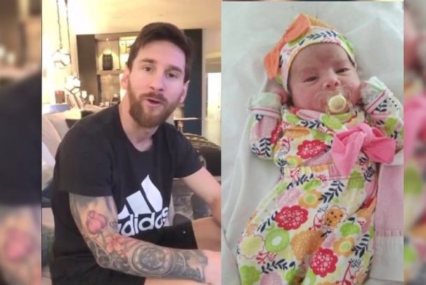 Messi le devolvió el gesto a una pareja que lo homenajeó de la manera menos esperada