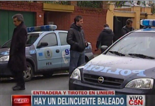 Policía se resistió a un robo e hirió a un delincuente