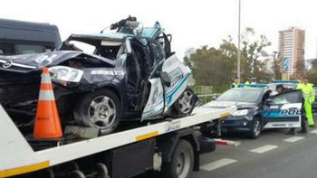 choco borracho contra 5 patrulleros y dejo a 10 policias heridos: dos estan graves choco borracho contra 5 patrulleros y dejo a 10 policias heridos: dos estan graves