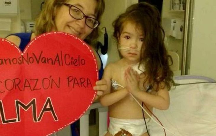 Murió la nena que esperaba un trasplante