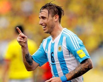 Lucas Biglia en la Selección argentina - Crédito: @Argentina
