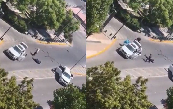 Terror en un shopping de Chile por un feroz tiroteo entre policías y ladrones