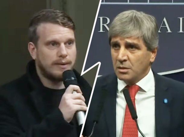El enojo de Luis Caputo con un periodista: No seas irrespetuoso